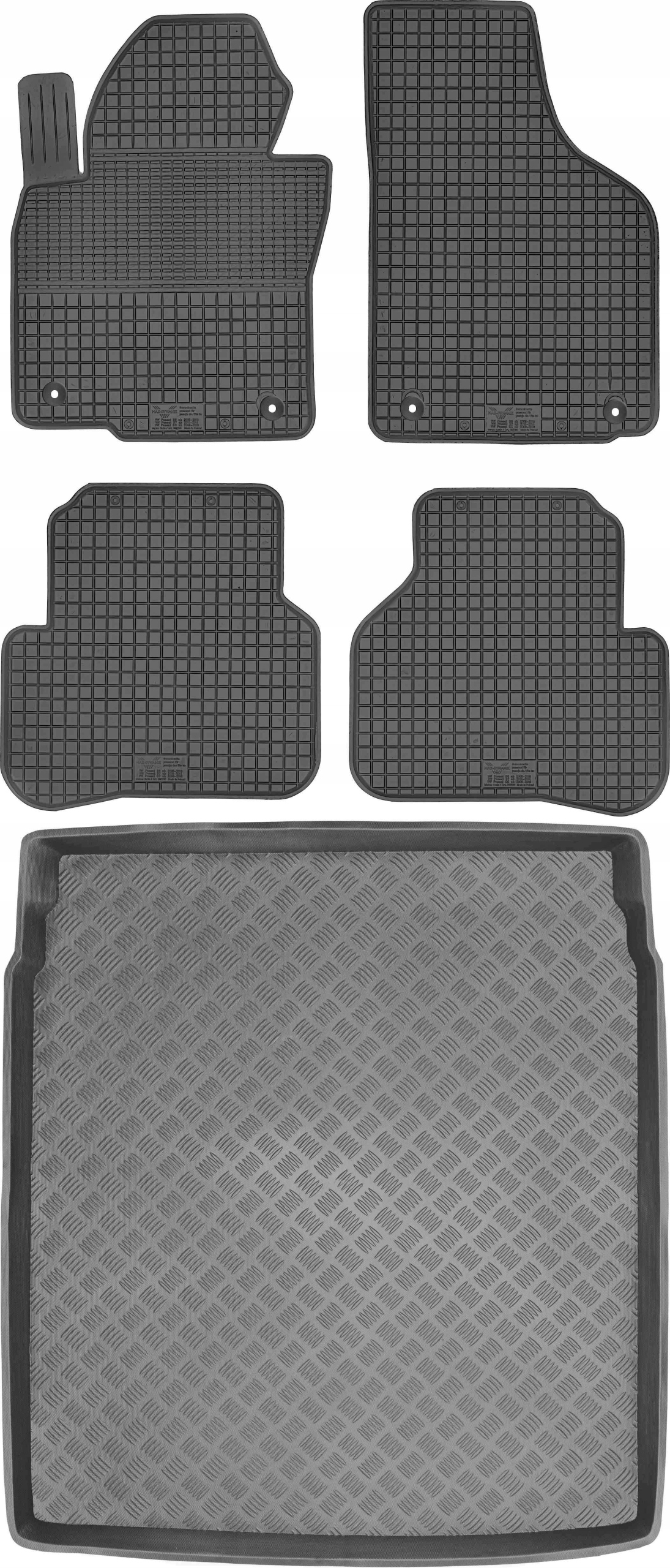 Volkswagen CC Coupe od roku 2008-2012 Set Koberce nosič