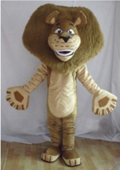 Kostium Reklamowy Lew strój Żywa maskotka
