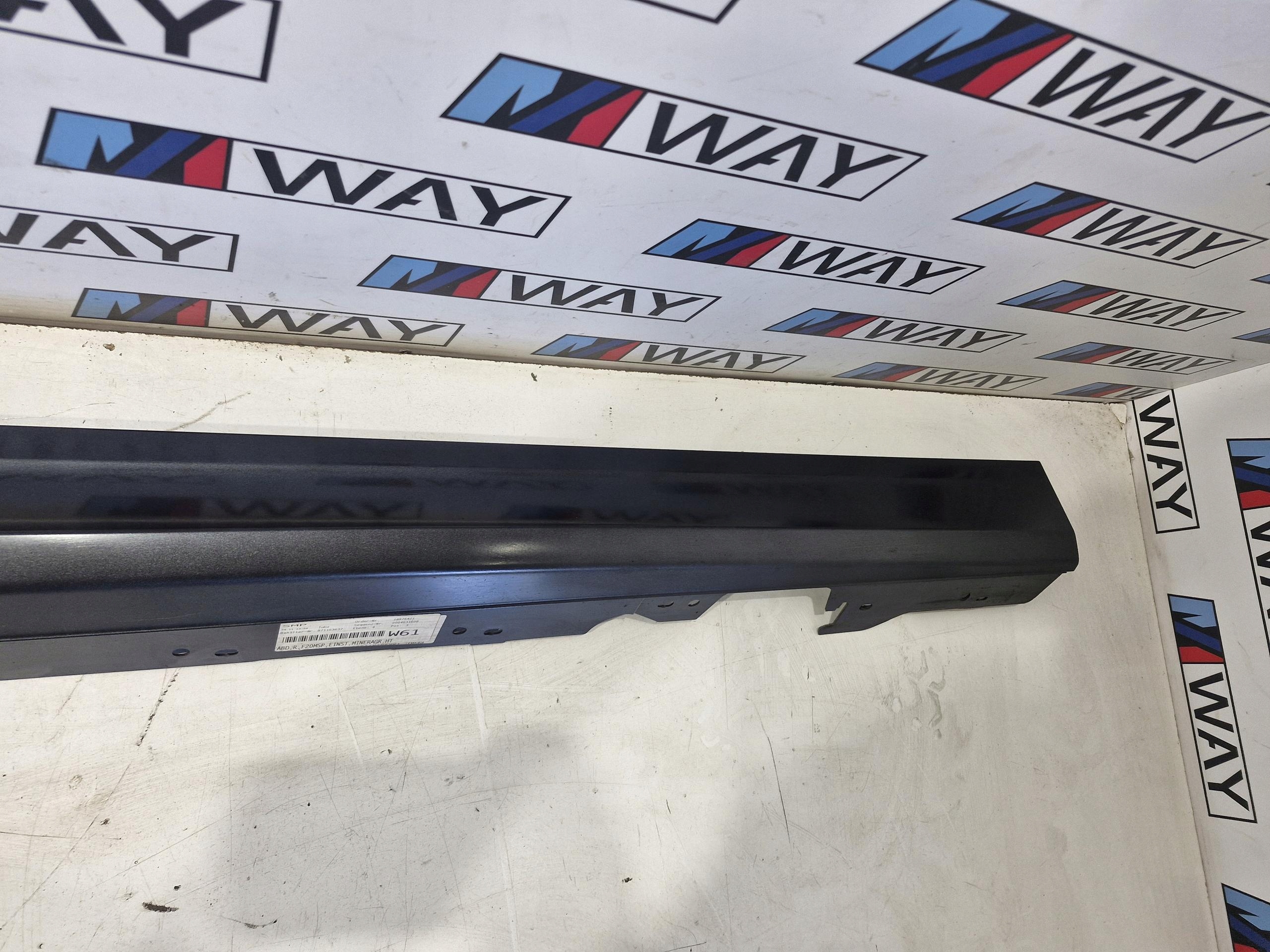 BMW F20 moulding cap threshold right m-packet B39