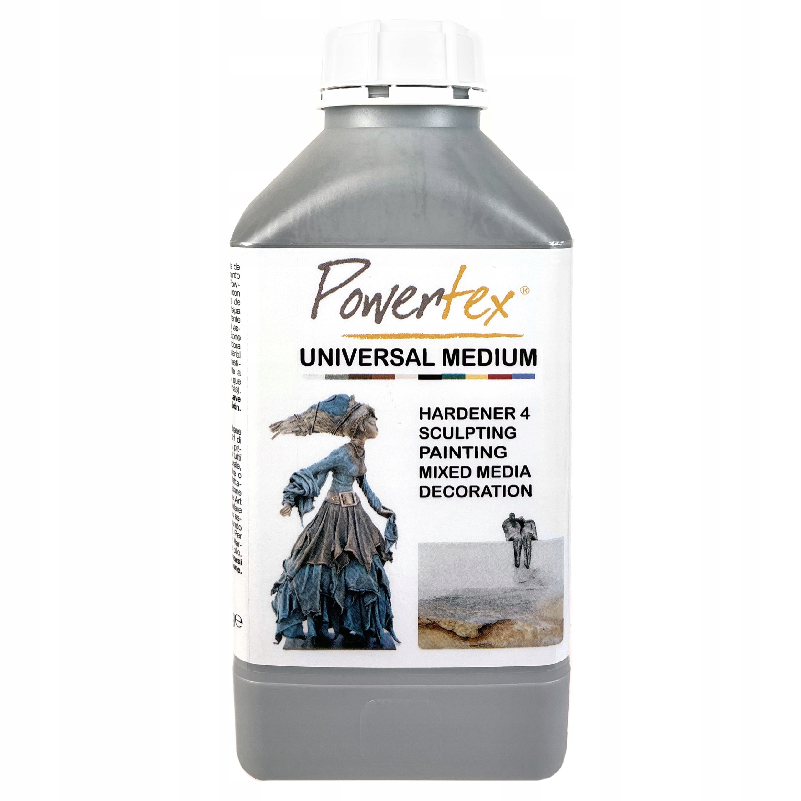 Tužidlo na textil Universal Medium Powertex Bluish Grey, 1 kg