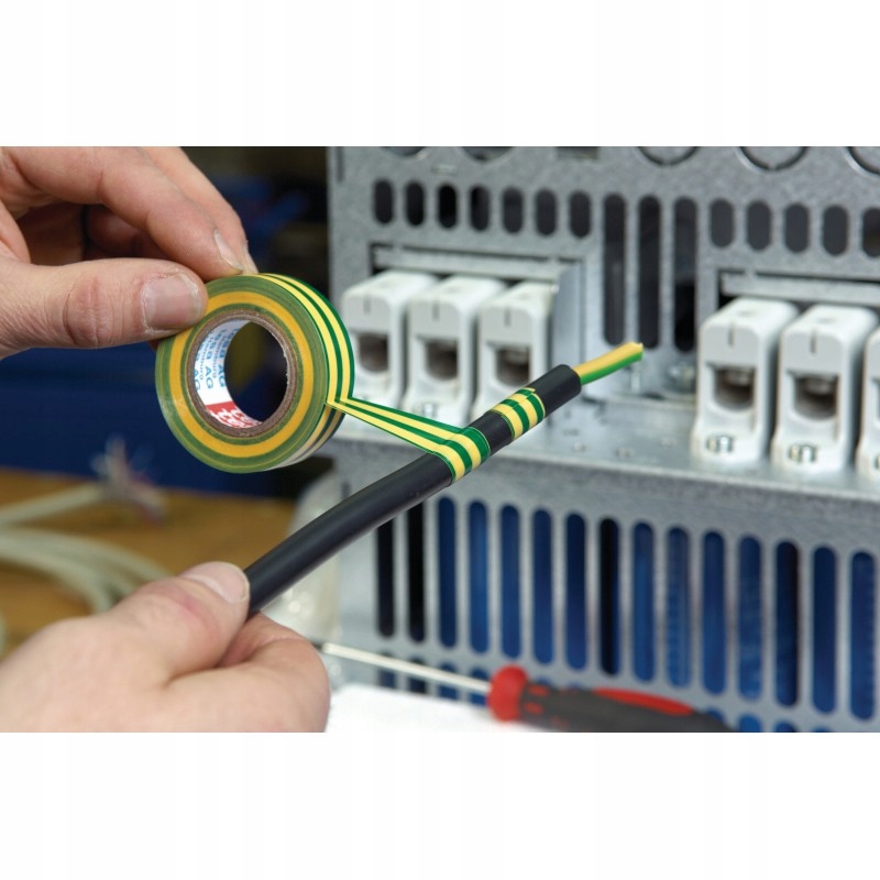 TAŚMA IZOLACYJNA BIAŁA 20m x 19mm TESA 53988-00066 EAN (GTIN) 4042448434241