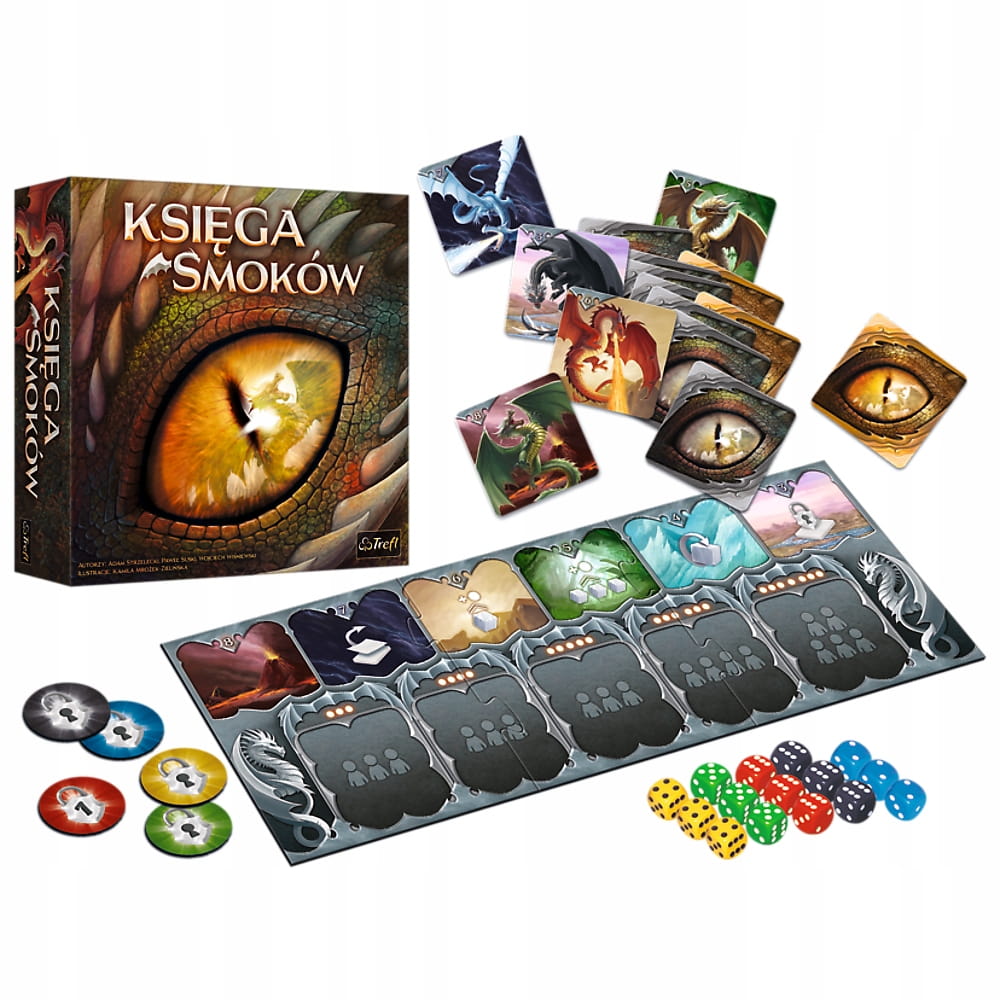 Gra Księga Smoków Gry Towarzyskie Gry Imprezowe Gry Towarzyskie Dla Dzieci