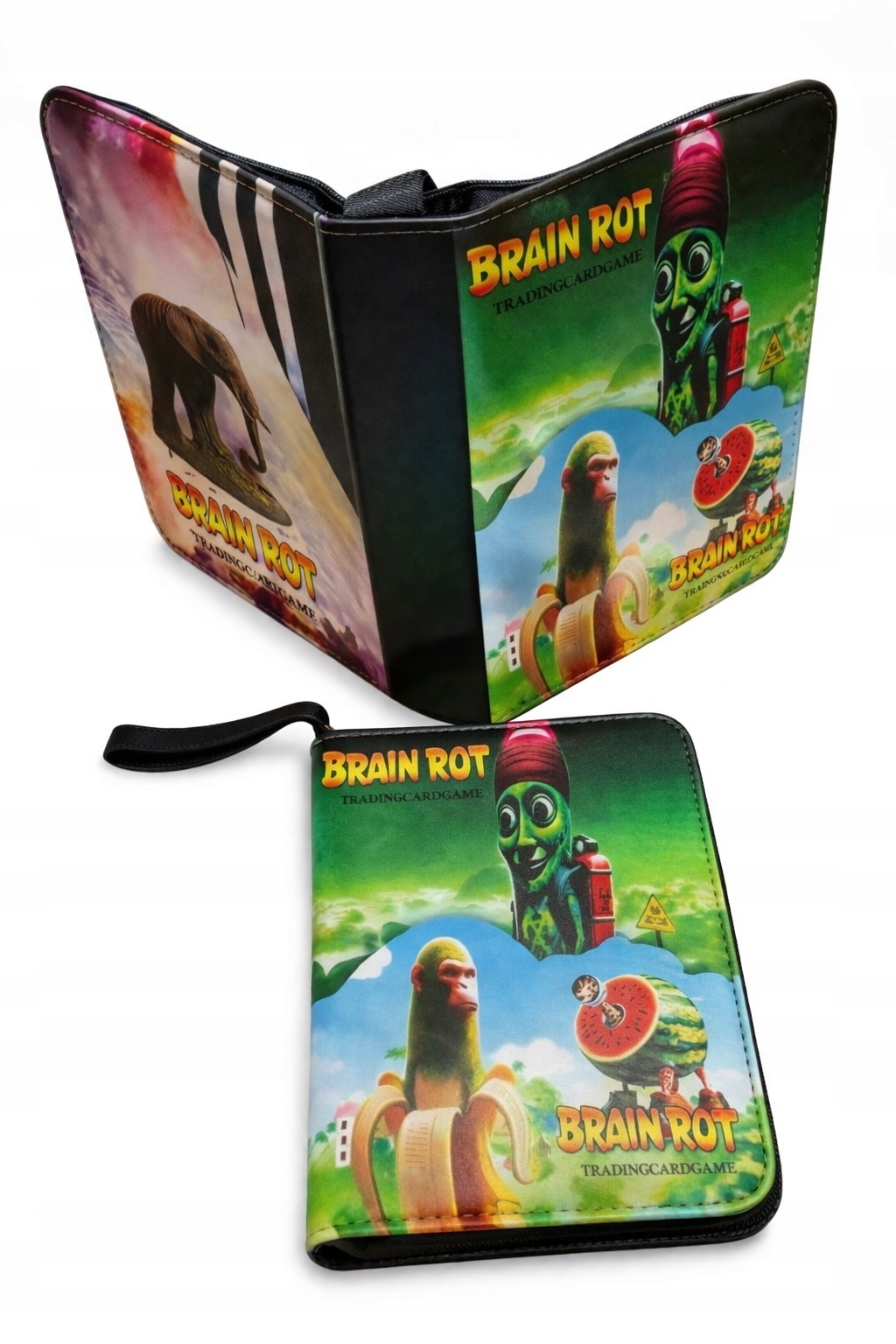 Album na karty Brainrot 400 miejsc Klaser Segregator Tung Tung Sahur