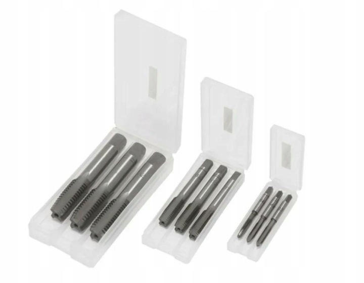 Zestaw gwintowników M10x1,5 w etui Pp 3 el. Jbc