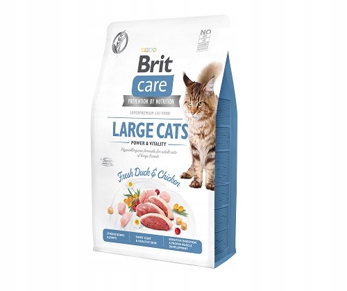 Brit Care Cat Grain Free Large Cats Power Vitality Karma Dla Kota 7kg