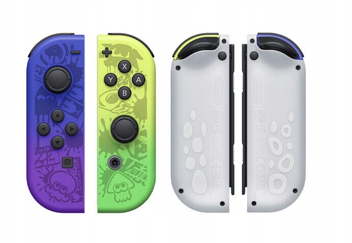WeLoveGame Nowa Obudowa do Joy-Con Switch z ramką wewnętrzną (Splatoon 3)