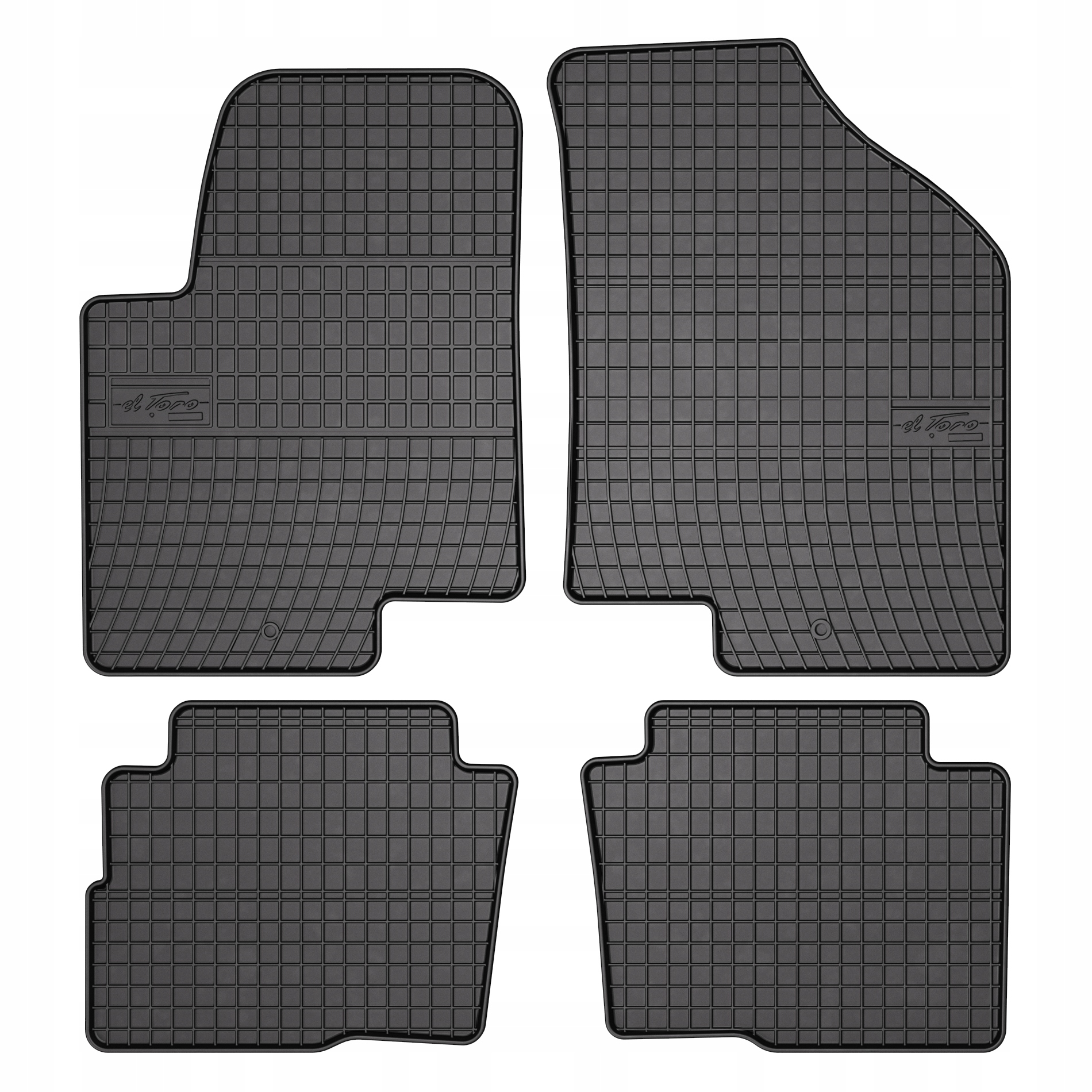 

Dywaniki gumowe ElToro do Kia Soul I 2008-2013