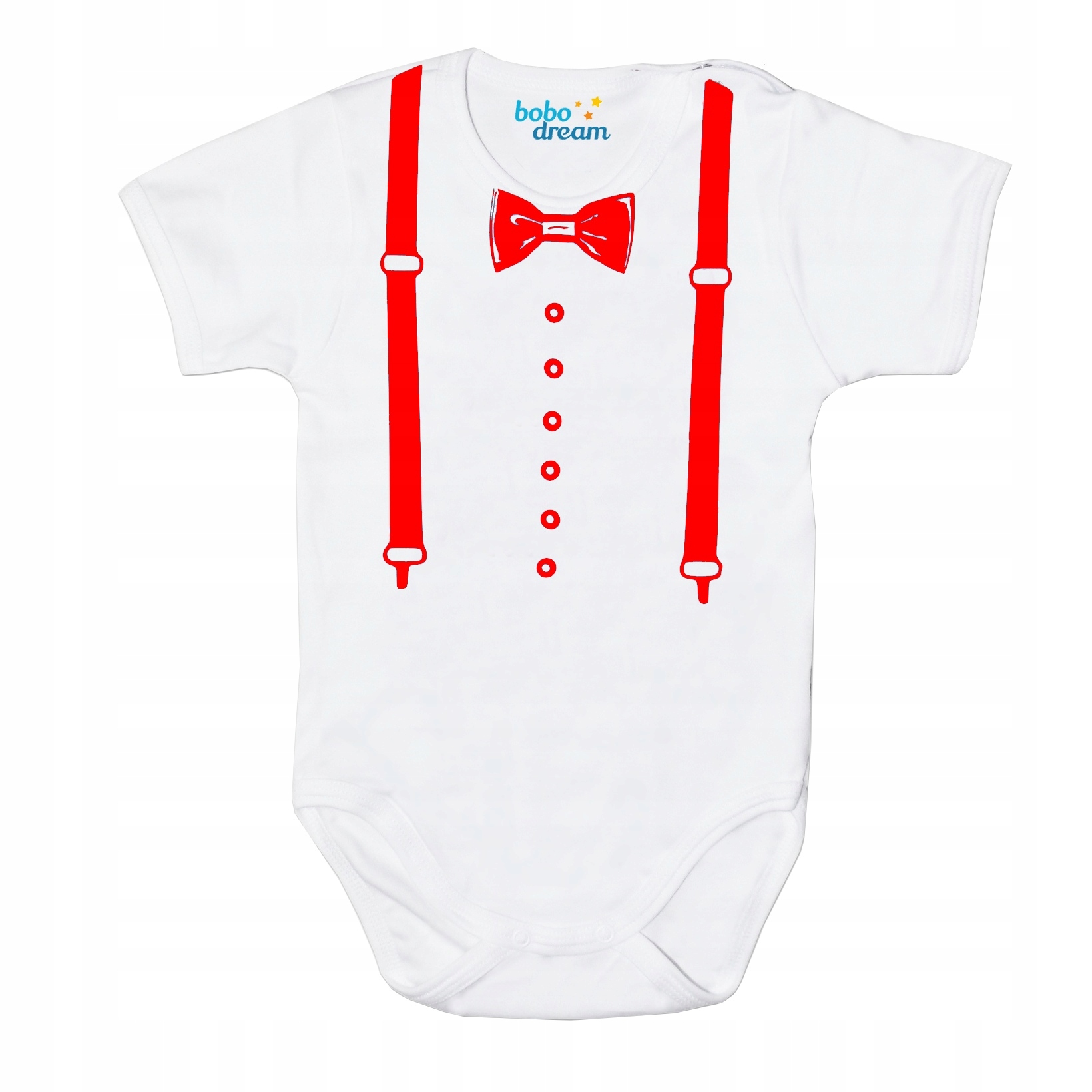 

Body bodziaki Elegant Szelki z muszką 104