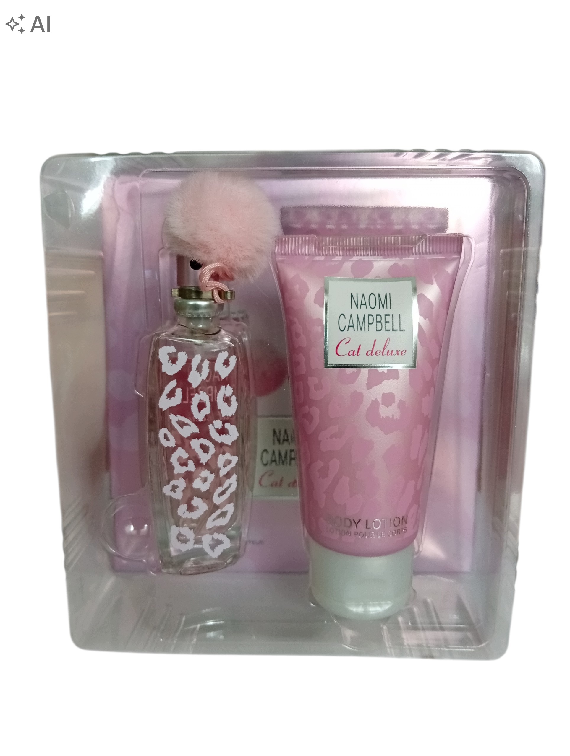 Naomi Campbell cat deluxe 15ml woda toaletowa+body lotion 50ml Robo