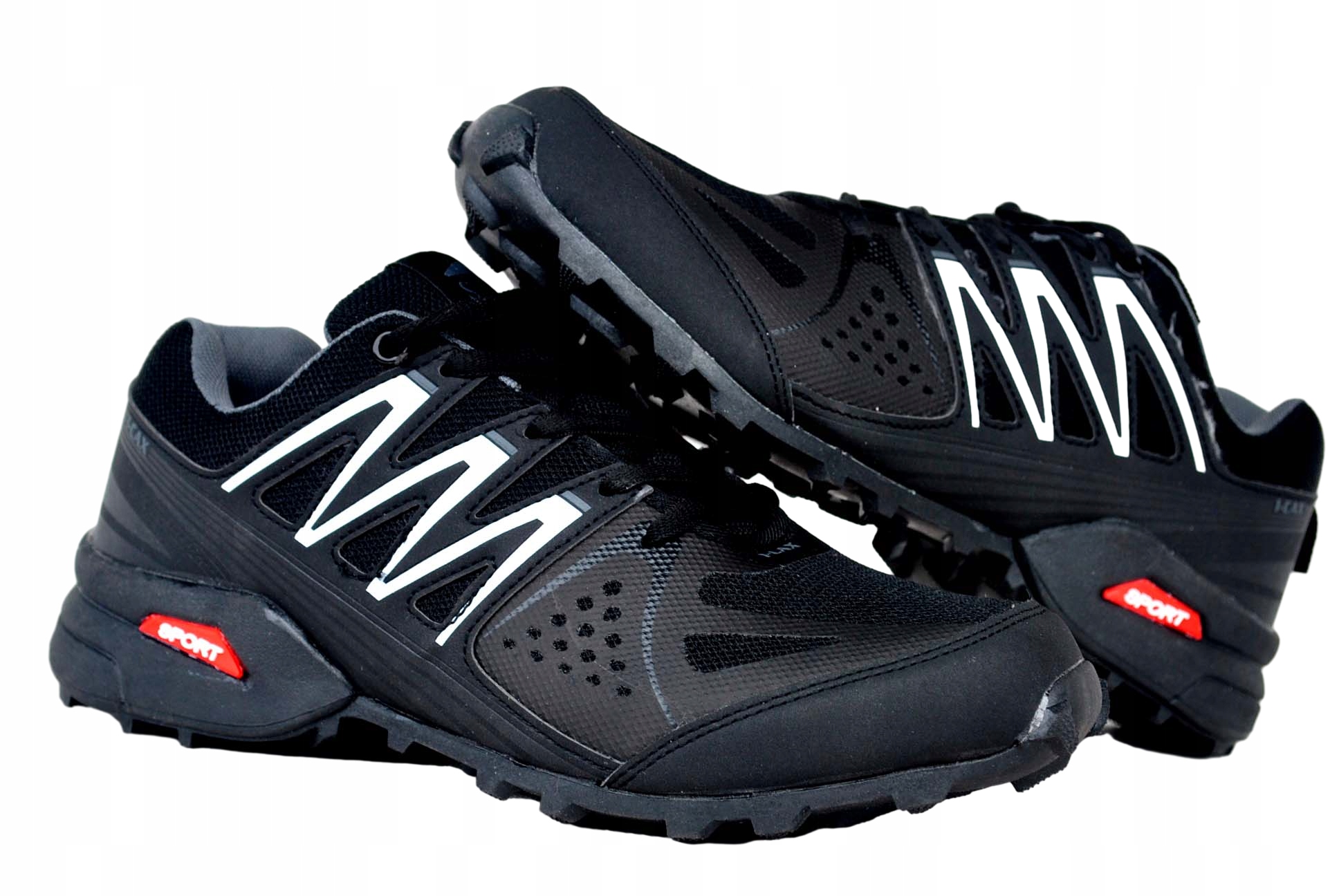 BUTY DO BIEGANIA ROWER OUTDOOR SPORT LEKKIE PIANKA Trekkingowe Długość wkładki 28.5 cm