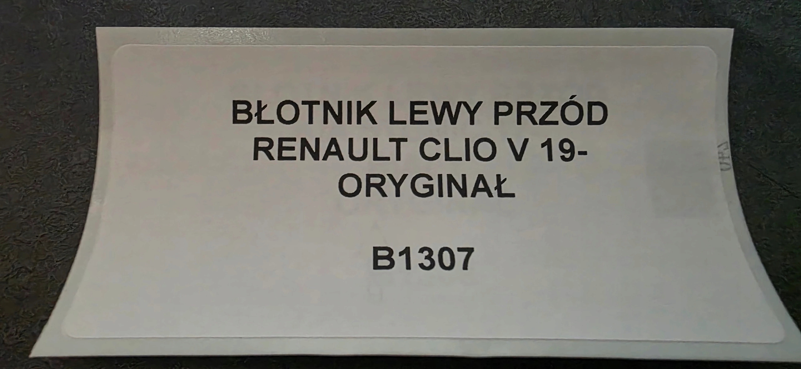 Kotflügel links vorne RENAULT CLIO V 19- Original