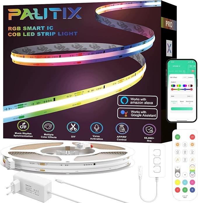Led Pásek S Ovladačem 16 Milionů Barevných Kombinací Palitix 10 M