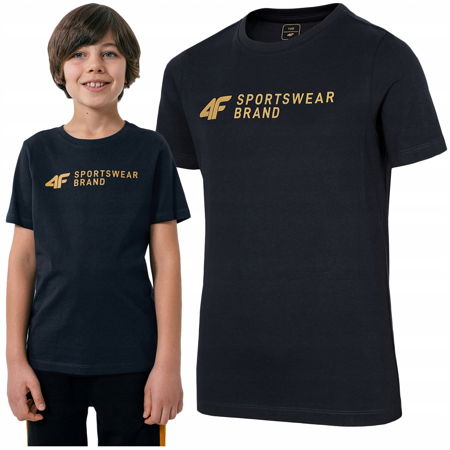 

Koszulka dziecięca T-shirt 4F junior JTSM003 158