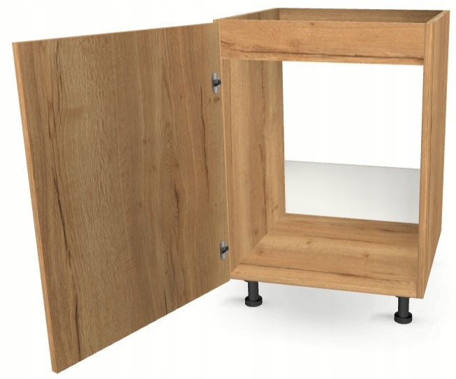 Szafka pod zlew 50 cm DĄB CRAFT ZŁOTY 82/50/52,1 Marka DG MEBLE