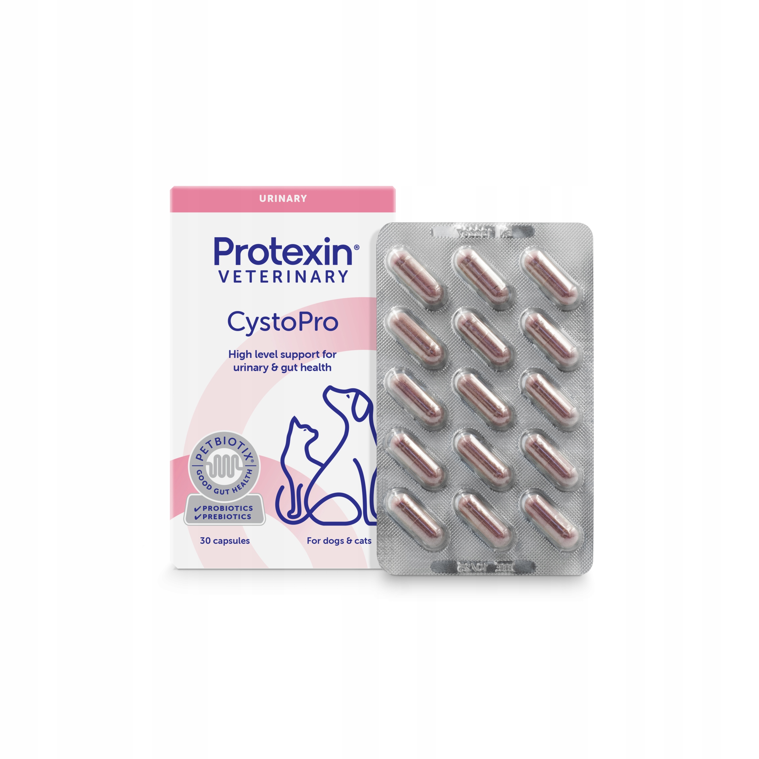 Protexin CystoPro dla psa i kota 30 kapsułek na drogi moczowe
