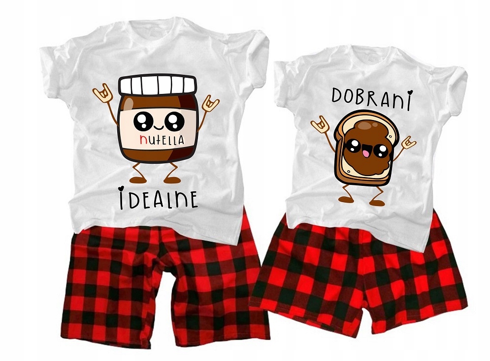 Bavlněné Pyžamo Pro Páry Dárek K Vánocům dárek k Valentýnu S