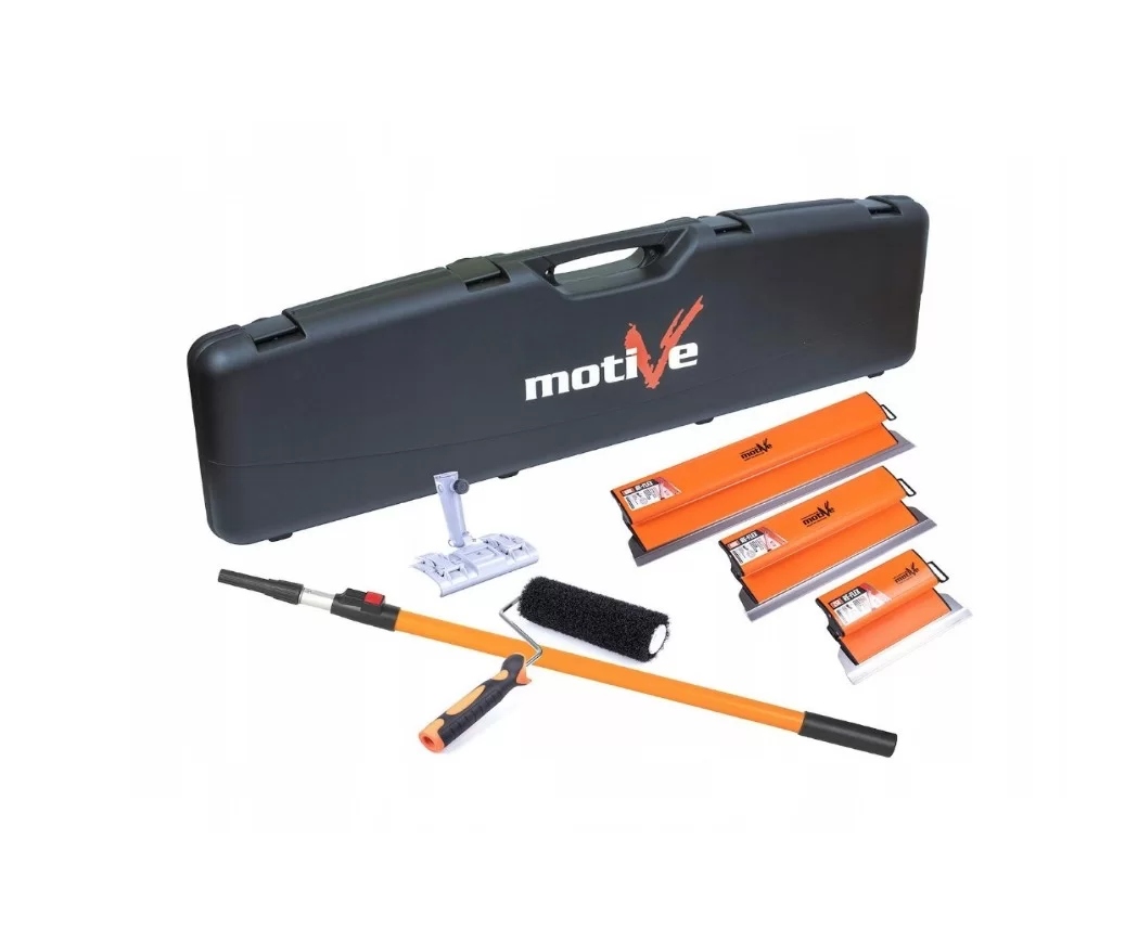 Zestaw szpachli Re-flex w walizce Pvc profesjonalne do szpachlowania