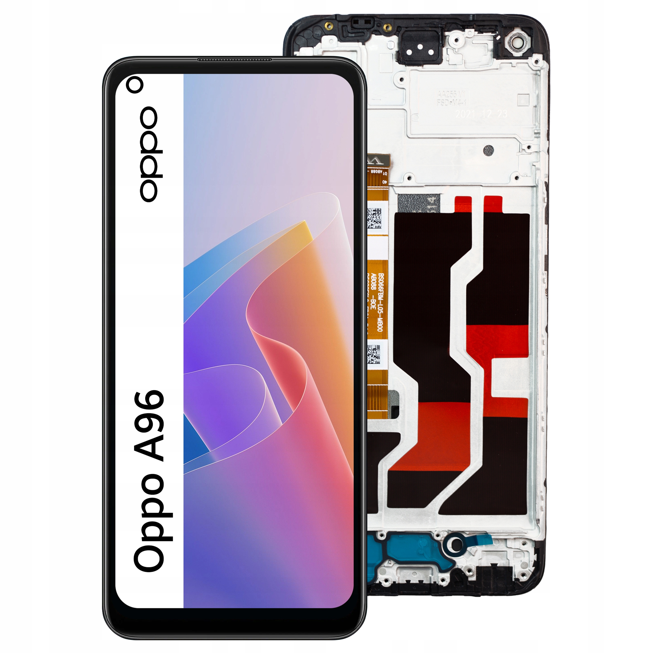 Displej s rámečkem pro Oppo A96 Display Panel LCD