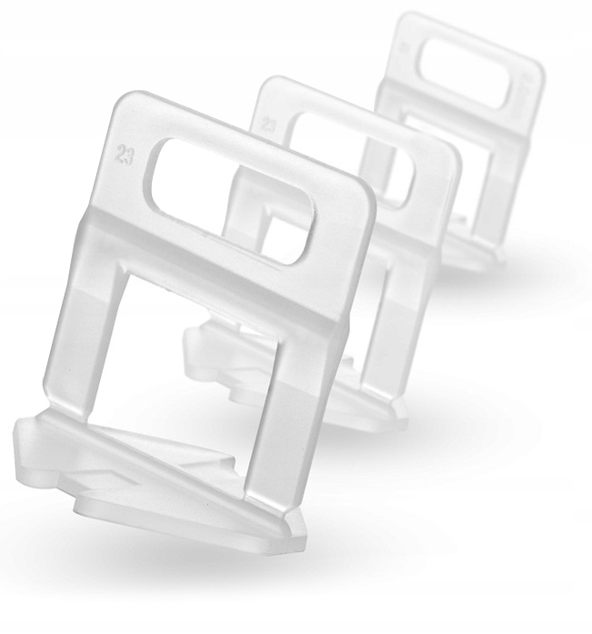 

System Poziomowania Płytek Klips 1mm x 500 Szt.