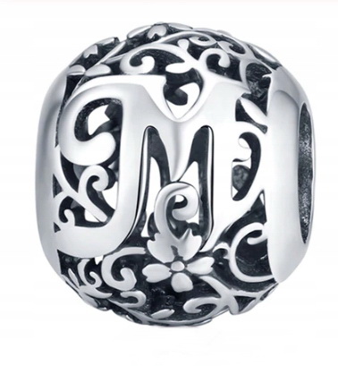 

Zawieszka Charms do Pandora Litera M Moda Trusky