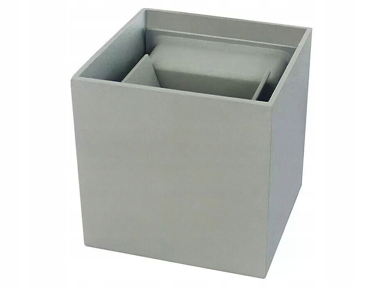 Venkovní nástěnné Led svítidlo Umea, 8 W, 10 x 10 x 10 cm, antracit, IP54