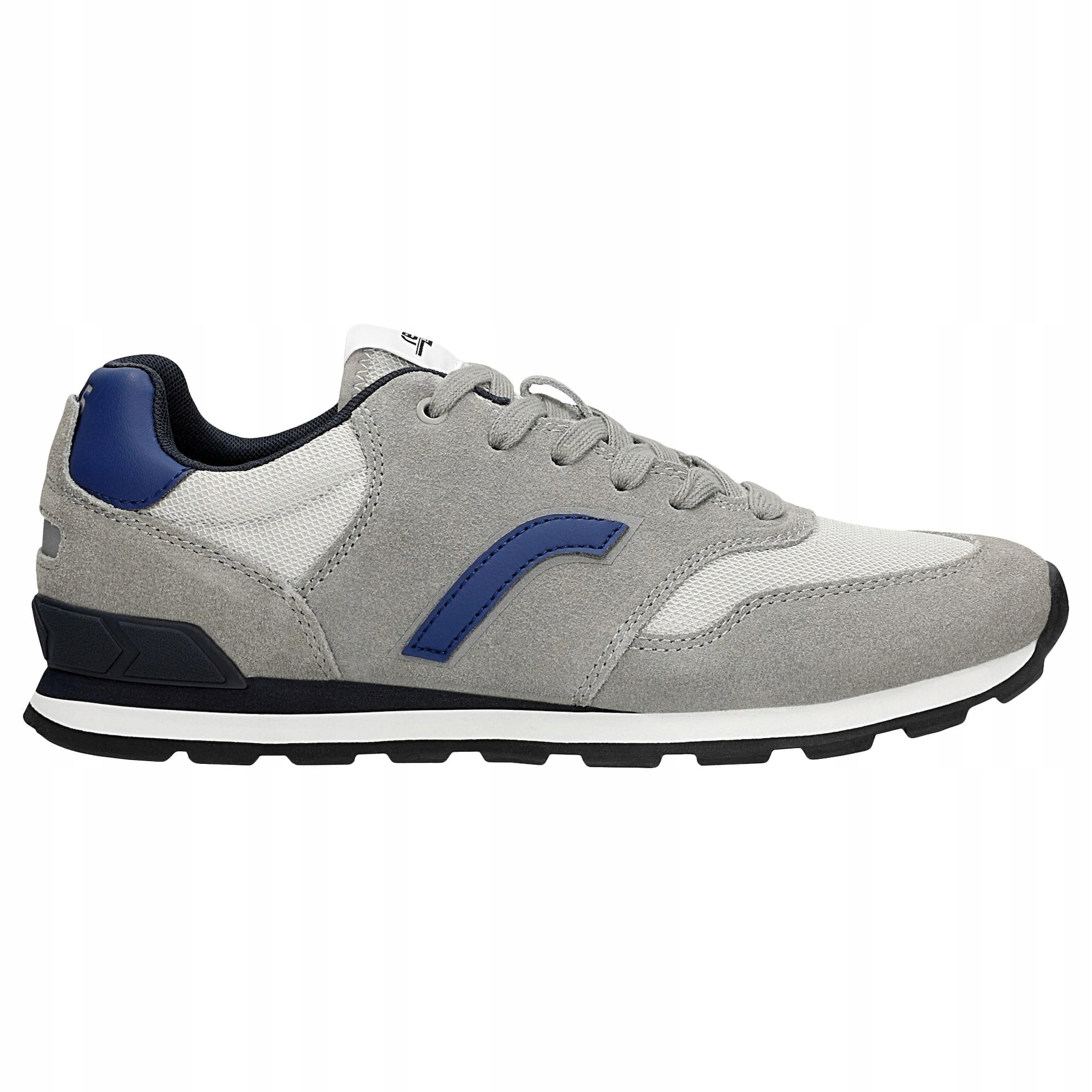 Popelavě modré tenisky Relaks s modrými detaily vel. 42