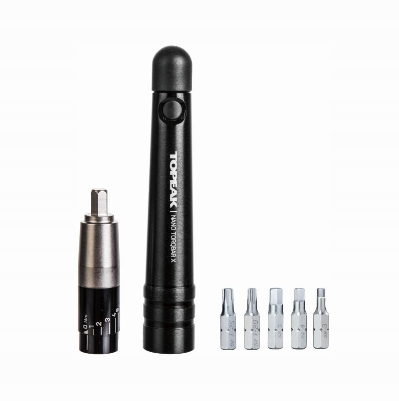 Klucz dynamometryczny Topeak Nano Torqbar X 2-6Nm, W/5 Tool Bits