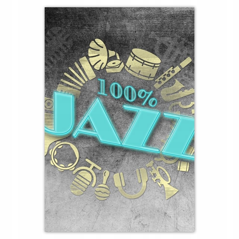 

Plakat 62x93 Muzyka Jazzowa