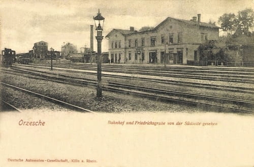 

Orzesze Dworzec Reprodukcja 17912