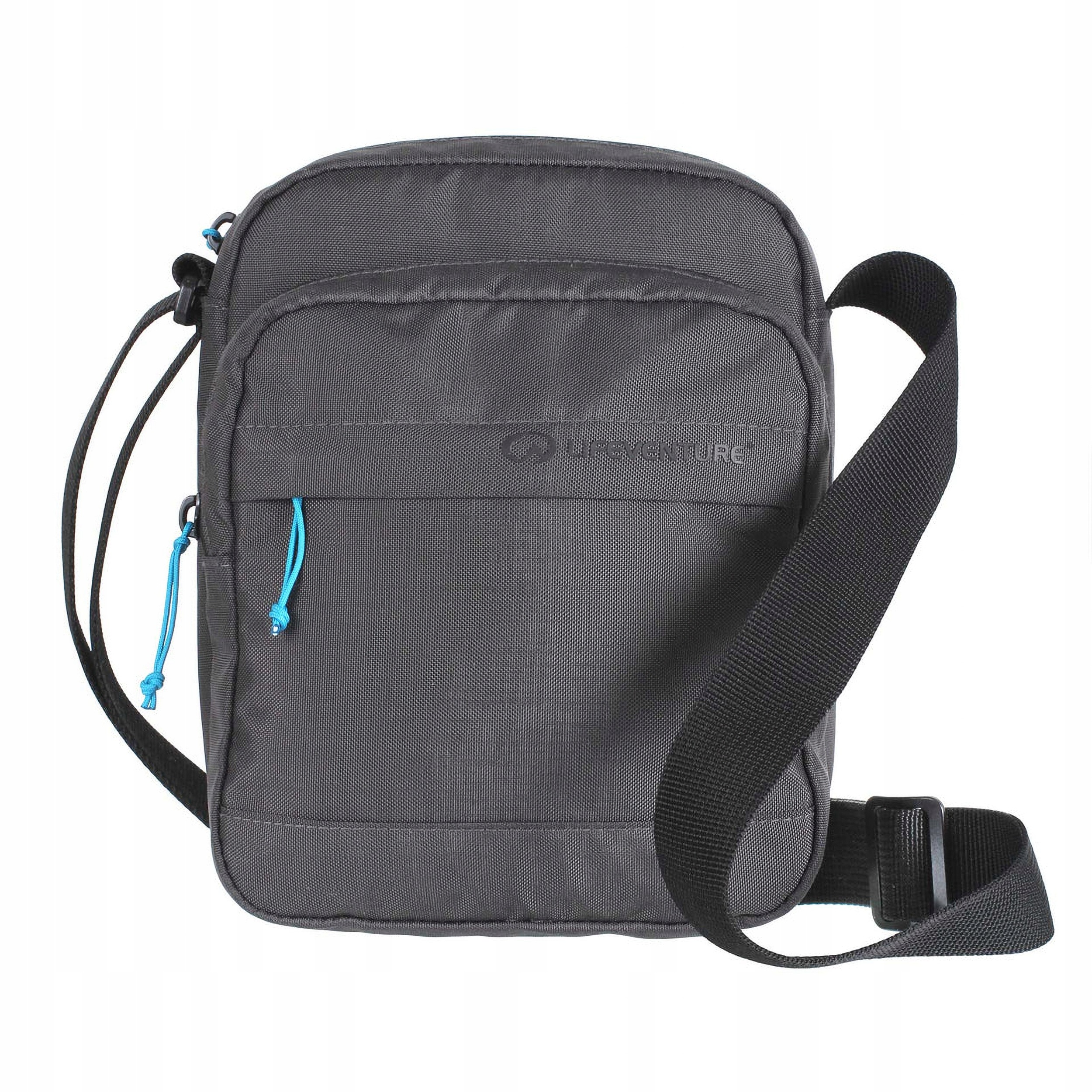 Protikrádežový sáček Lifeventure Recycled RFiD Shoulder Bag šedý