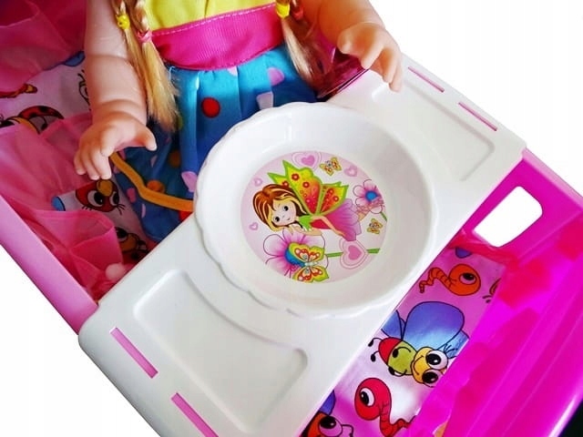 KOŁYSKA MOTYLEK DLA LALEK Z POŚCIELĄ BOLO 80639 Marka Bolo