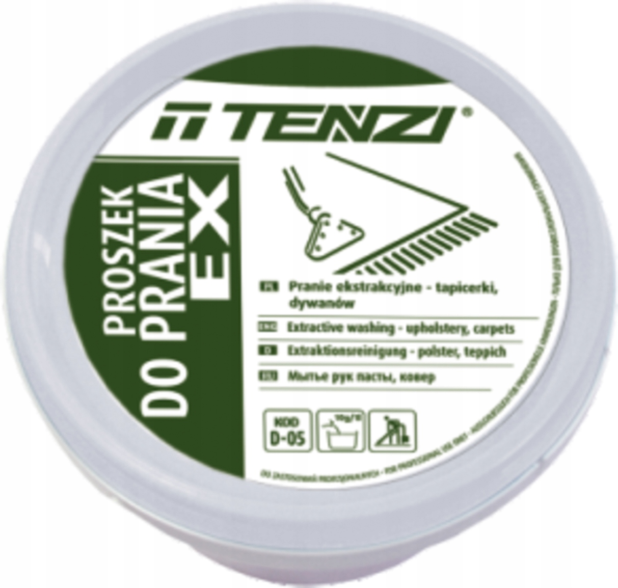 Proszek do prania tapicerki Tenzi Ex /pranie metodą tradycyjną/ 0,5kg