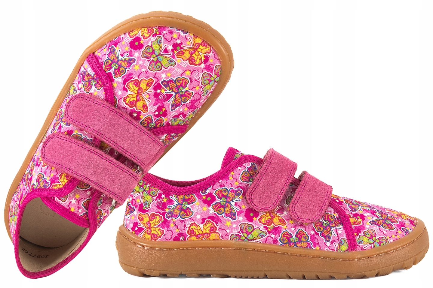 Kapcie, buty, półbuty dziecięce Froddo Barefoot Canvas G1700440-11