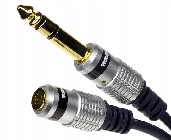 

Przejście wtyk 6,3mm / gniazdo 3,5mm Vitalco 0,2m