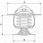 TERMOSTAT ATV QUAD KYMCO MAXXER UXV MXU 500 IRS Manufacturer Kymco