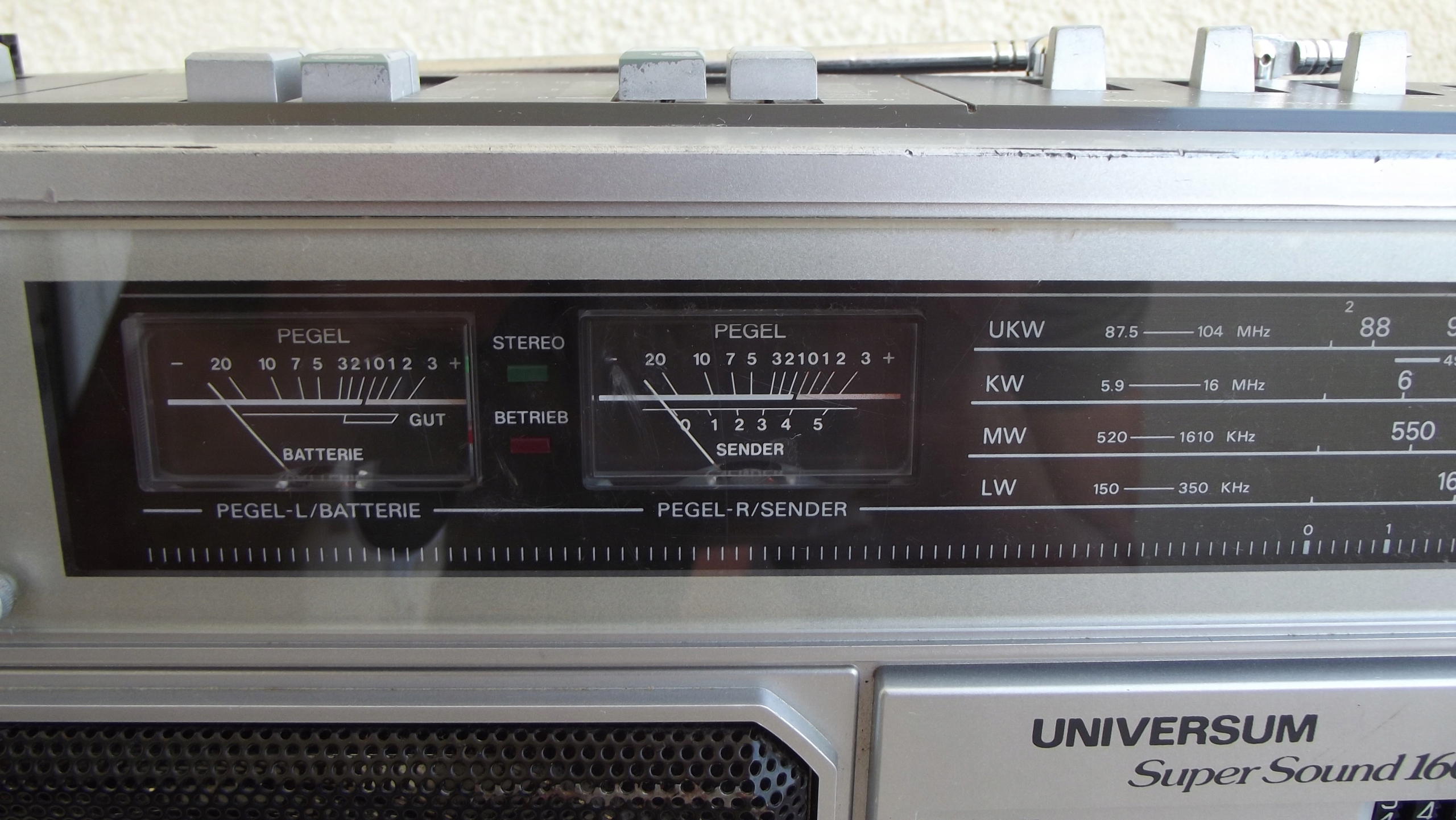 Ghettoblaster Boombox UNIVERSUM Super Sound 16000 Marka Universum