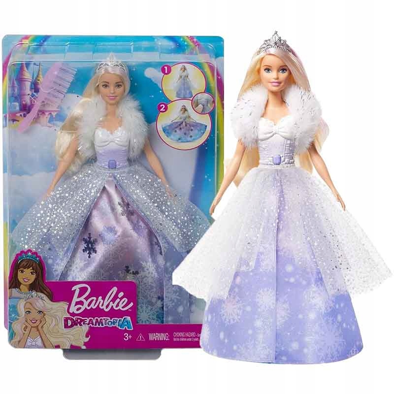 

Barbie Lalka Dreamtopia Księżniczka Lodowa GKH26