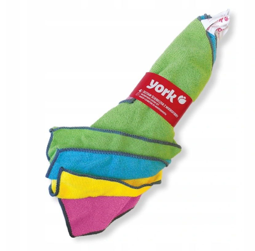 

York Ściereczki ścierki mikrofibra 4szt