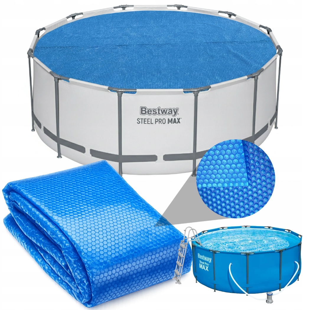 Solární Podložka Krycí Plachta Fólie Ohřívač Vody Bazénu Bestway 56420