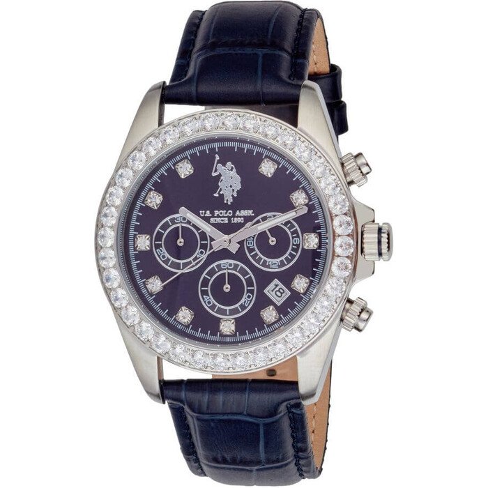 Dámské hodinky U.s. Polo Assn. Mirage USP8443BL Křemenný řemínek modrý