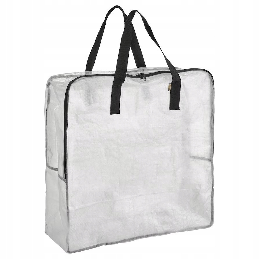 

Ikea Dimpa Torba z uchwytem transparentna 65x22x65