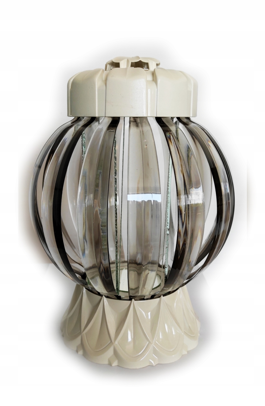

lampion znicz glamour Kula na grób pomnik 26cm