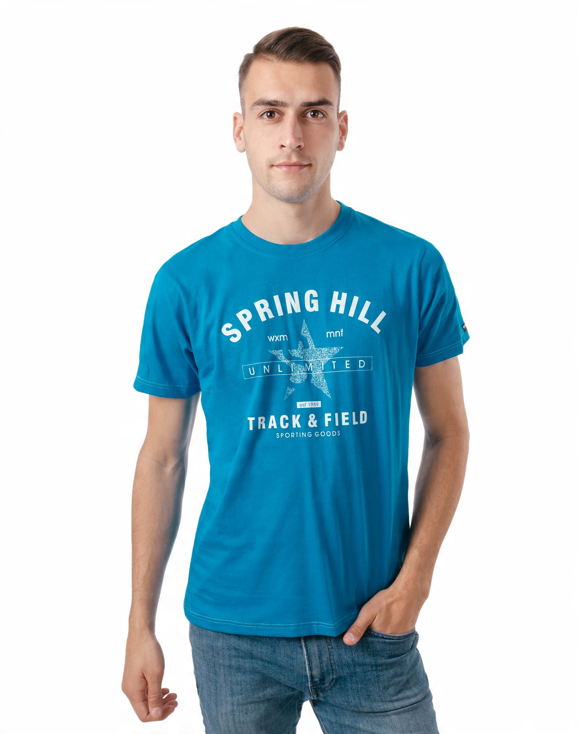 

Duży Podkoszulek Męski Koszulka Top SPRING-10 5XL