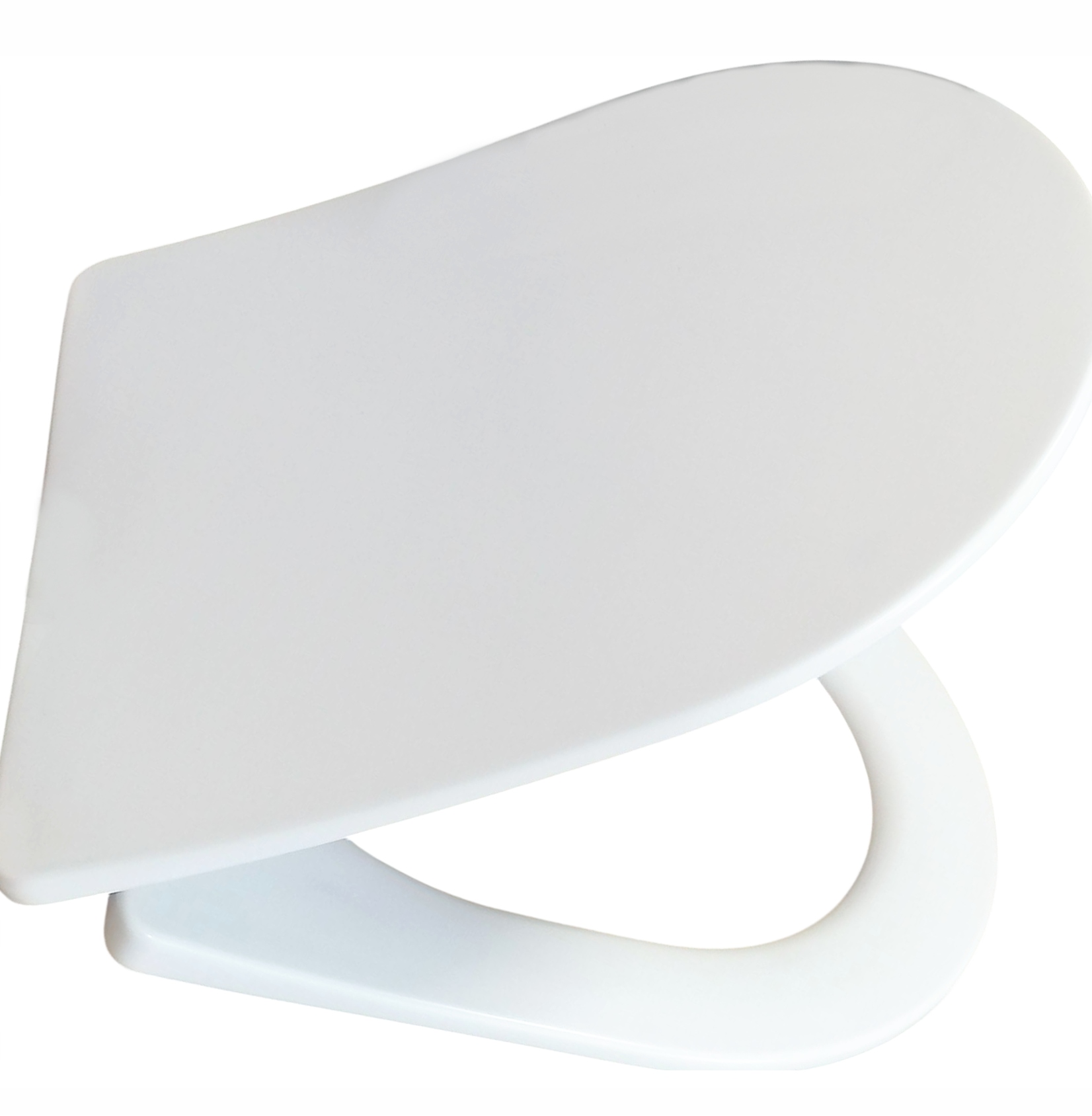 Wc sedátko s pozvolným sklápěním pro Roca Debba Round Gap Round, odnímatelné