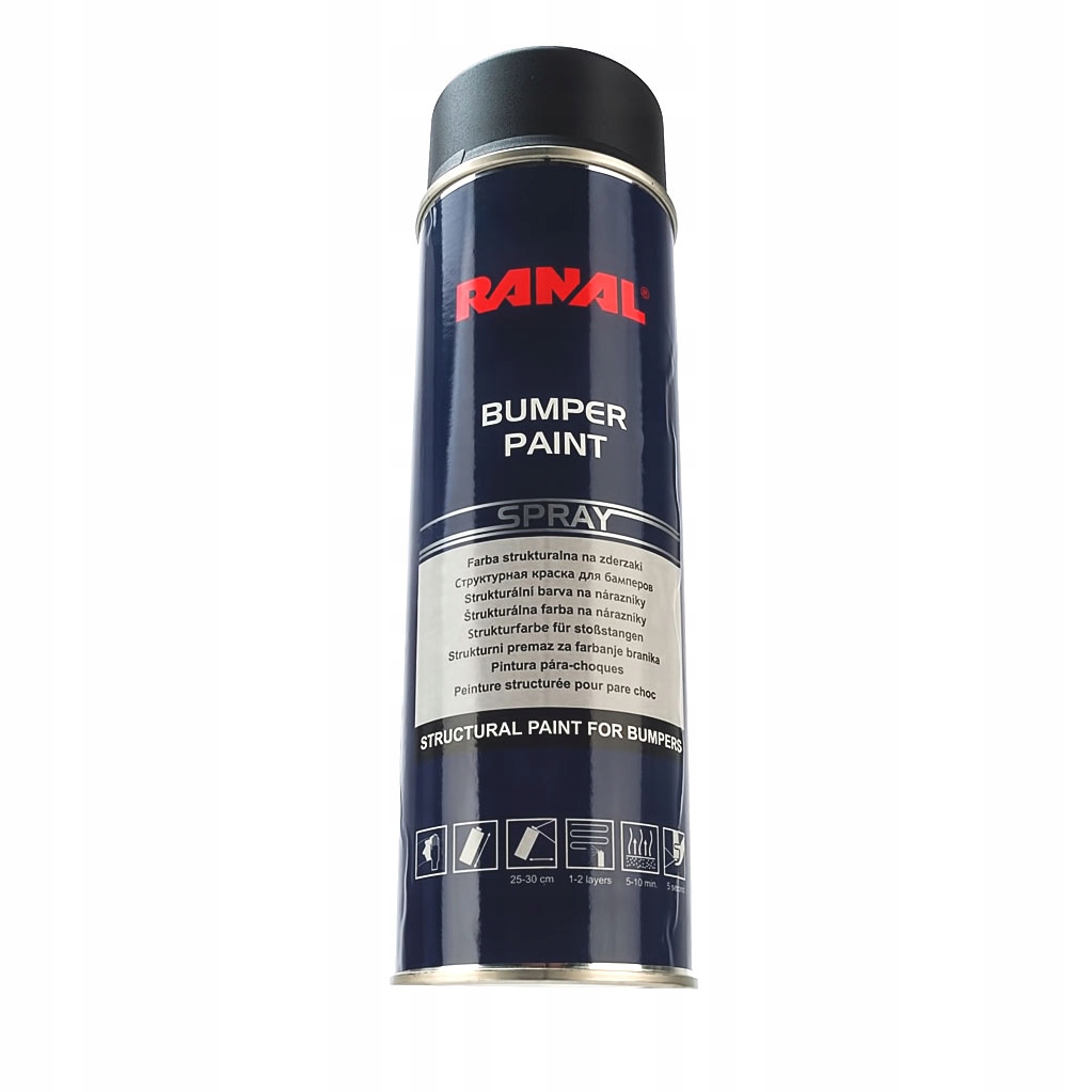

Ranal Czarny Lakier Do Zderzaków Struktura 500ml