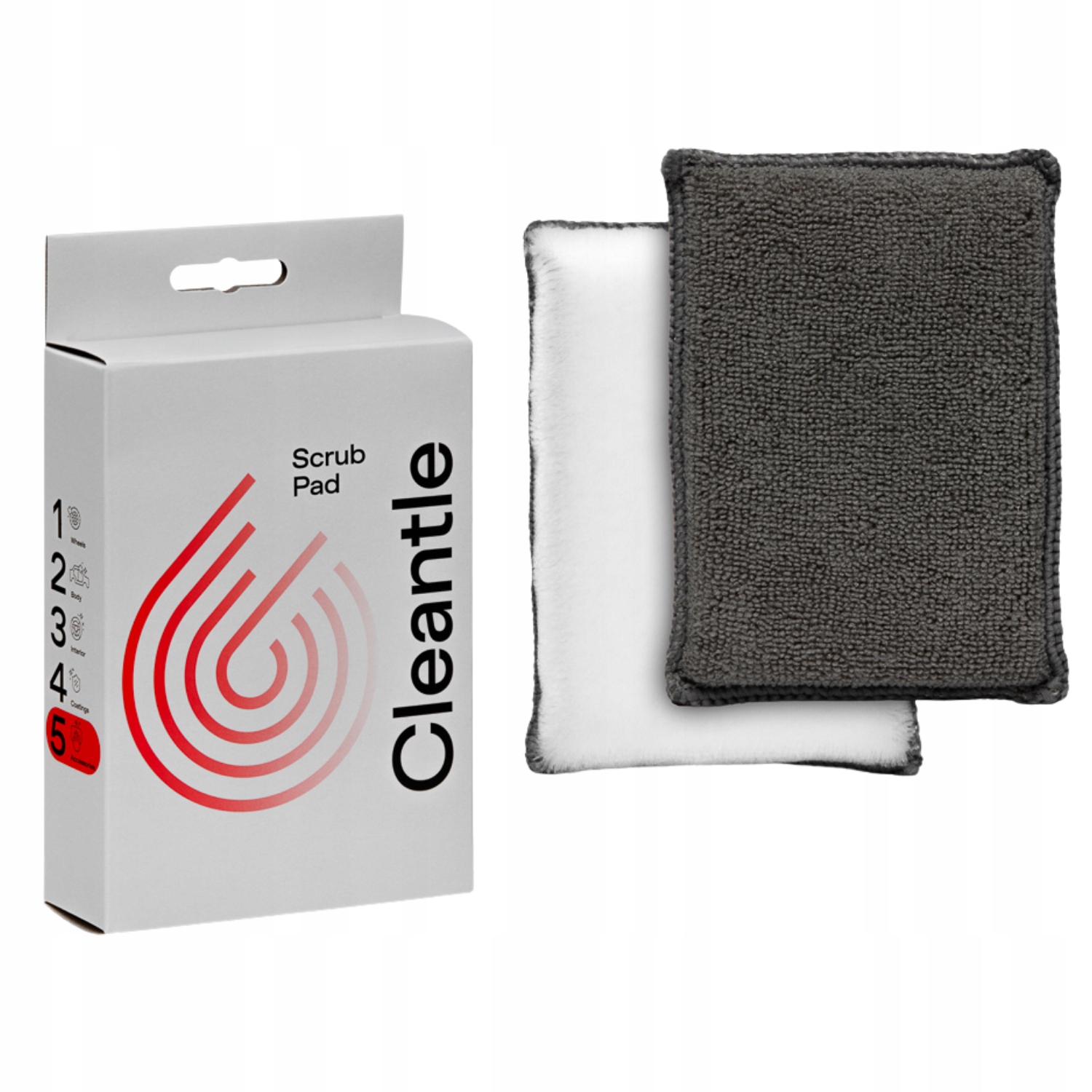 CLEANTLE _ APLIKATOR DO CZYSZCZENIA I PIELĘGNACJI WNĘTRZA SCRUB PAD