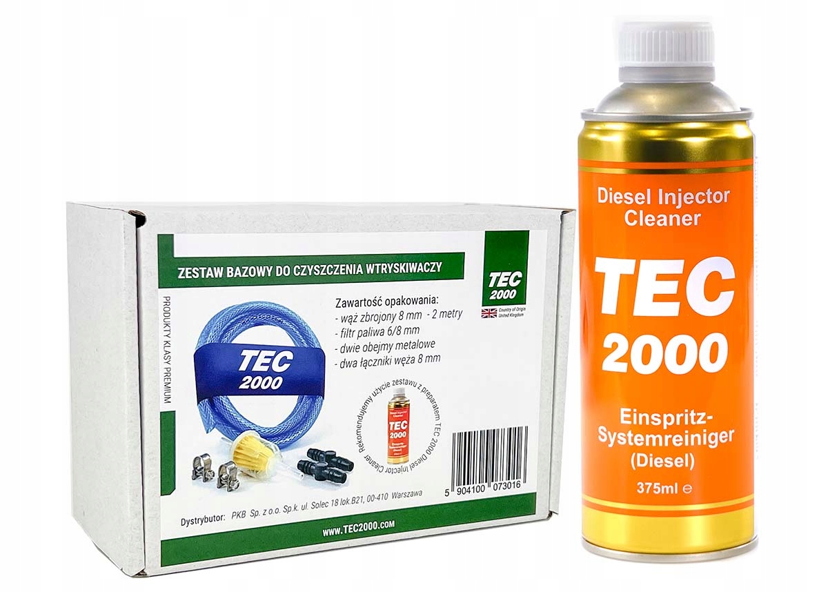 

TEC2000 Mycie wtrysków On Zestaw do czyszczenia