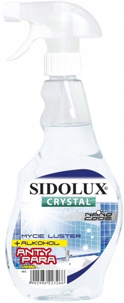 

Sidolux Crystal płyn do szyb antypara 500ml