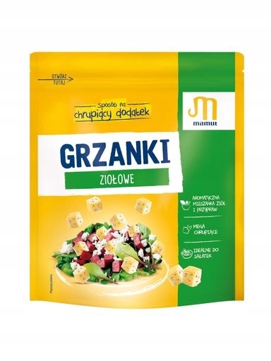 Levně 8 x Mamut Bylinkové krutony 150 g