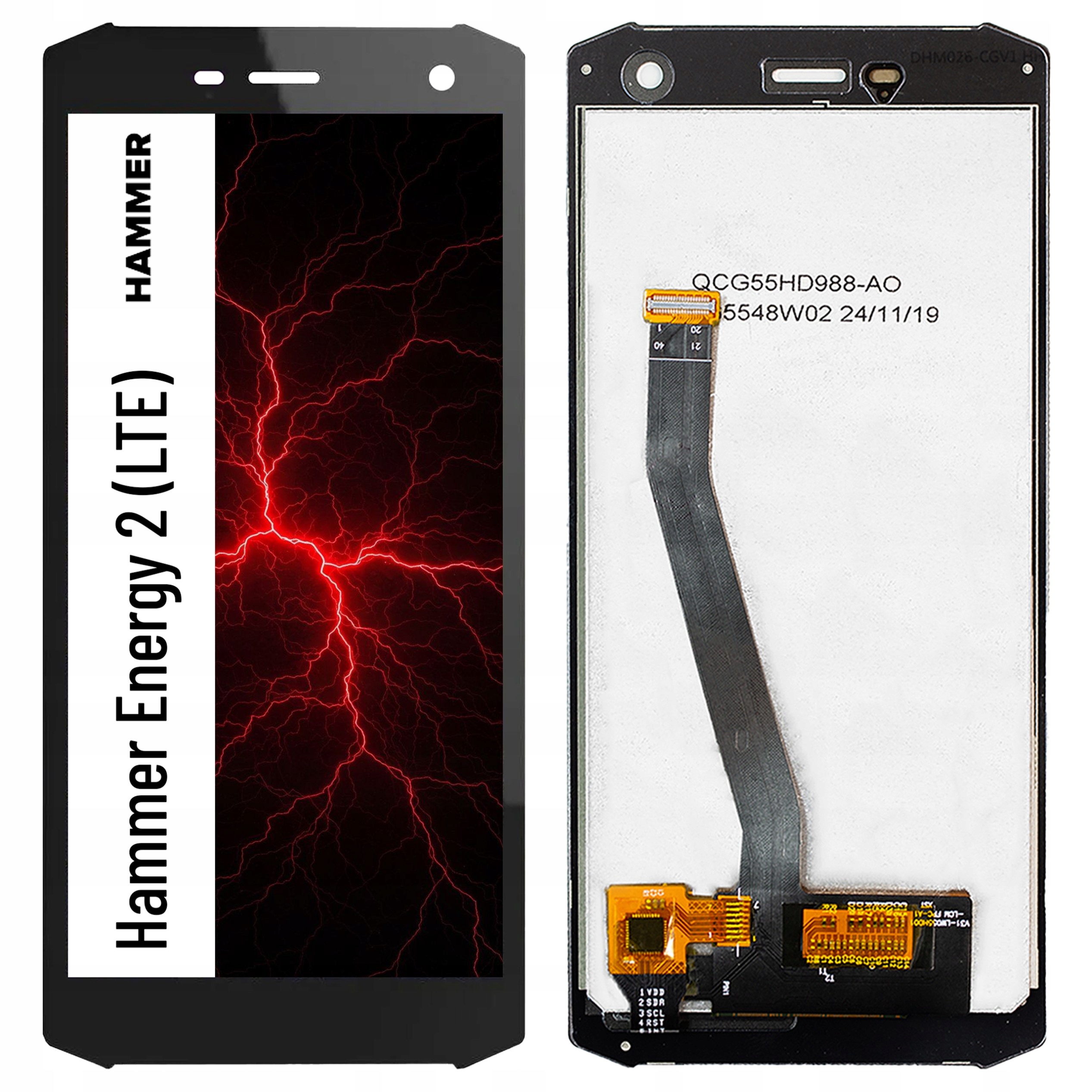 Displej pro Hammer Energy 2 2022 Lte LCD displej